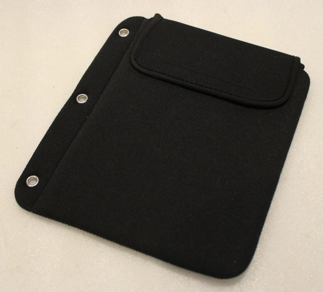 Tablet Cubbie 3 Ring Binder Lightweight Protective Neoprene Case for iPad, etc