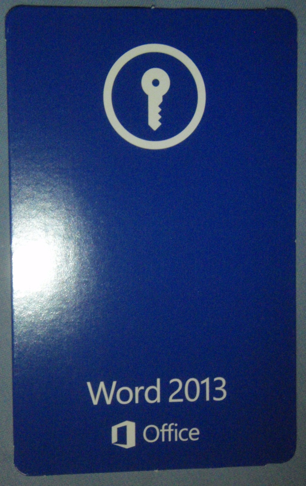 Microsoft Word 2013 Product Key Card – US Ship