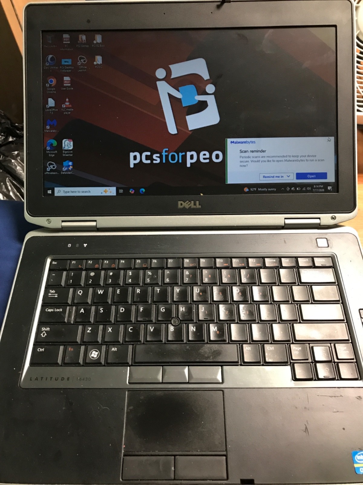 Dell Latitude E6430s 14.1″ Intel Core i5 2.6GHz 8GB RAM 128GB SSD Laptop