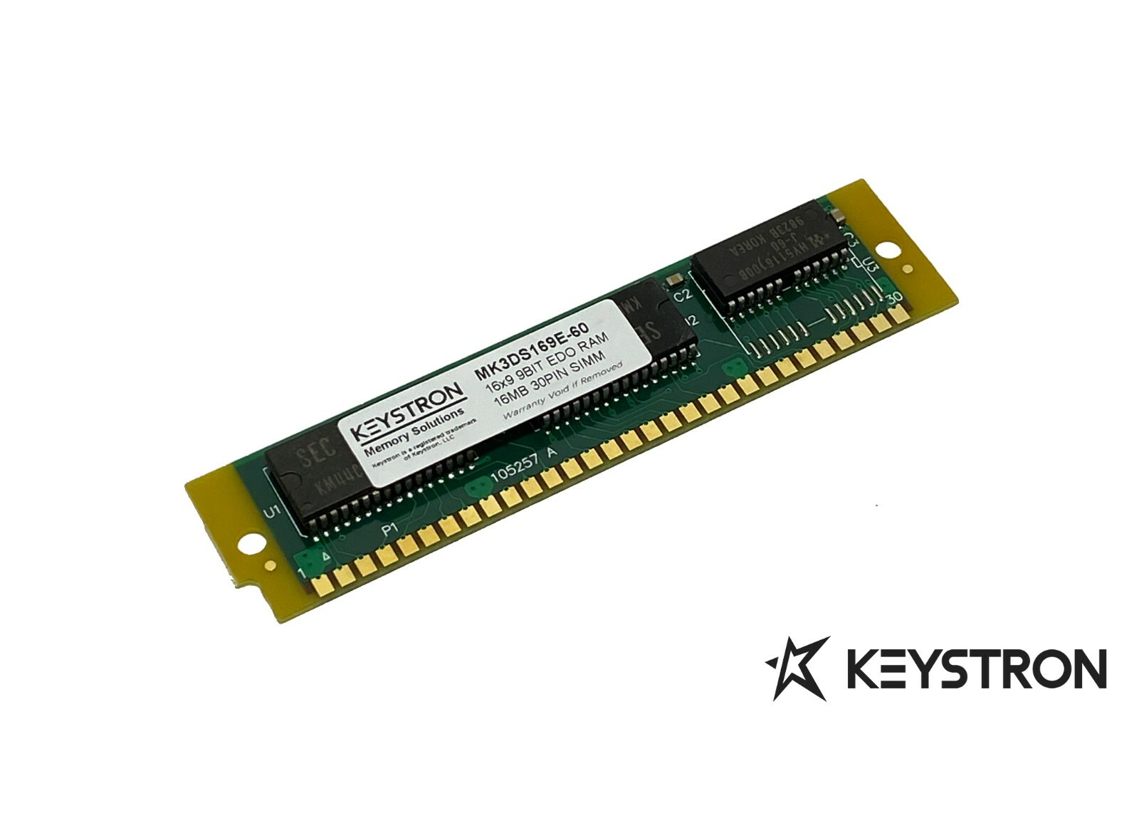 16MB 30pin RAM MEMORY SIMM 60ns EDO with Parirty 16×9 30p