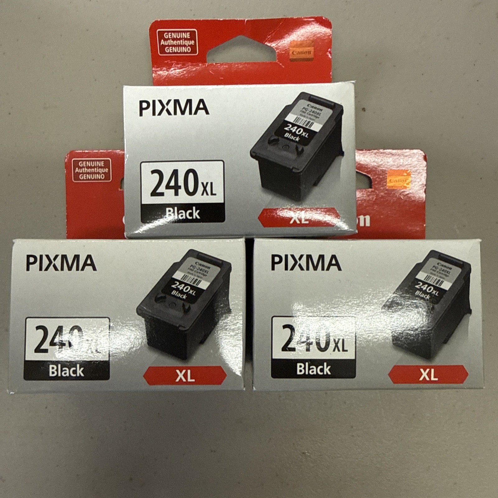 Canon 240XL Black Ink Cartridges – 3 Pack (5206B001)