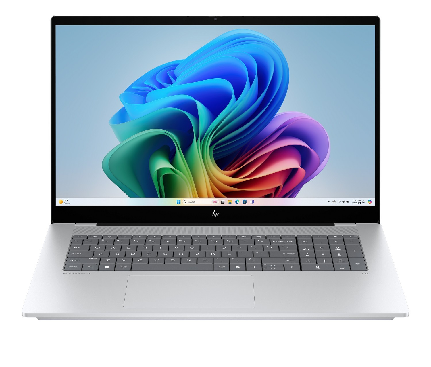 HP OmniBook X 17T-DD000 17.3″ FHD Touch LaptopPC Intel U7 256V 16GB 512GB WiFi7