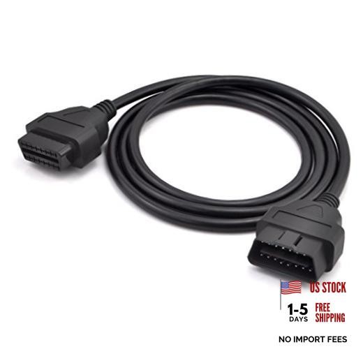 150cm 1.5M-II2 16 Pin OBD Extension Cable 5ft 150cm 1.5M-II2