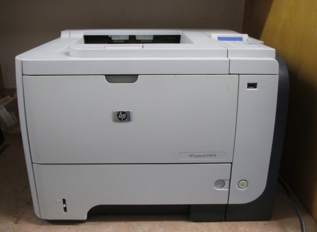 HP LaserJet P3015dn CE528A Workgroup Laser Printer | Works Great – See Video