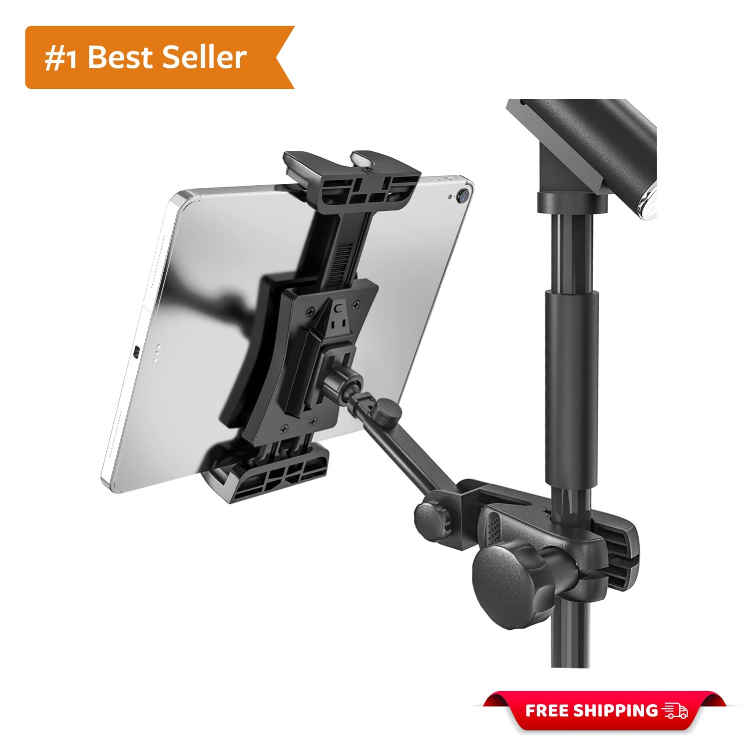 Lightweight Adjustable Mic Mount for Tablets – Quick Setup for Live Performances