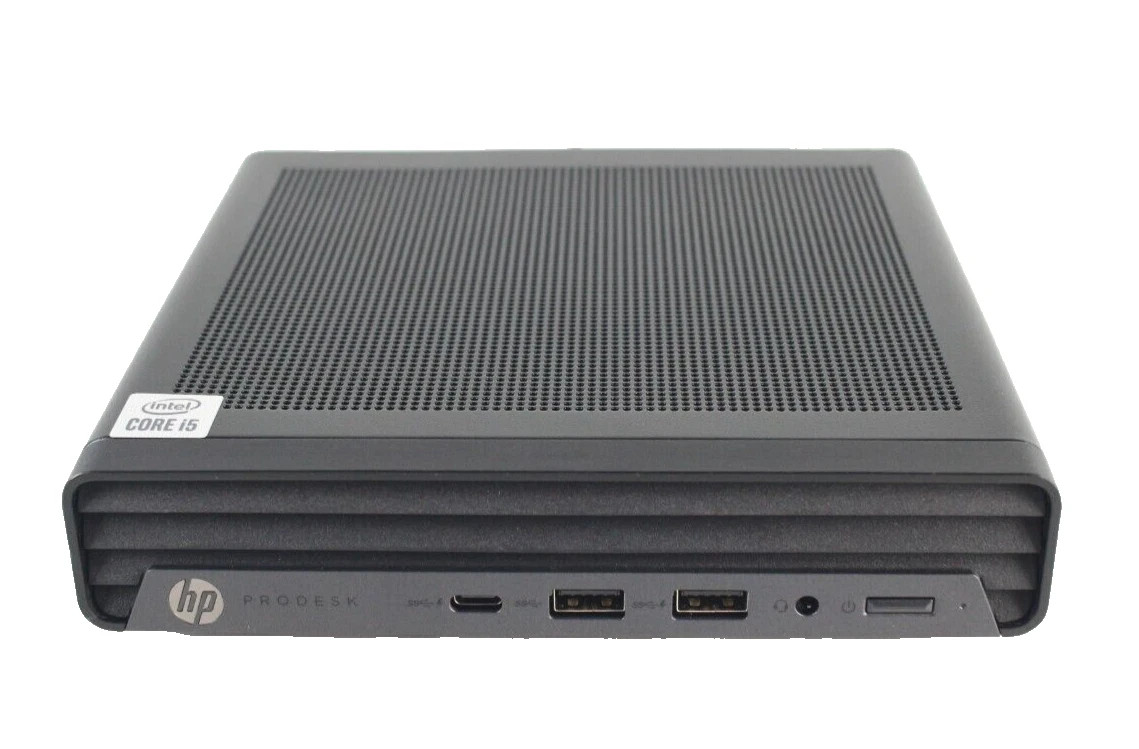 HP ProDesk 600 G6 Desktop Mini i5 10th Gen 256GB SSD 8GB RAM Win 11 Pro (BH)