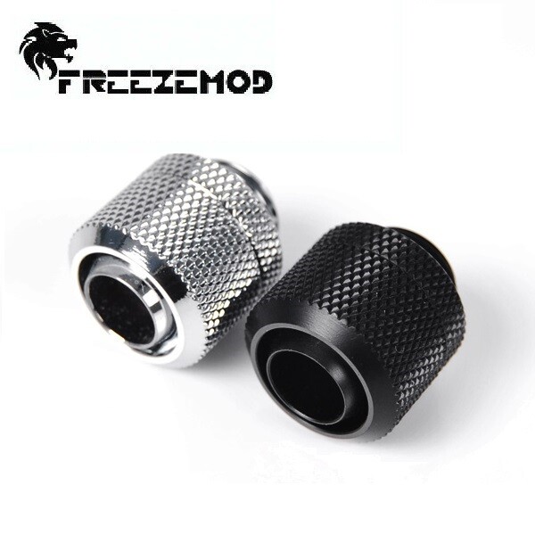 Soft Tubing Fitting for 10mm/13mm 3/8″ ID 1/2″ OD Pc Water Cooling 10/13 Black