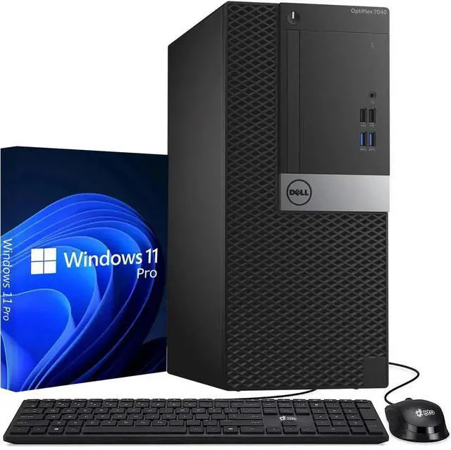 Dell OptiPlex 7040 Desktop Tower i5-6500 16GB RAM 256GB SSD + 500GB HDD