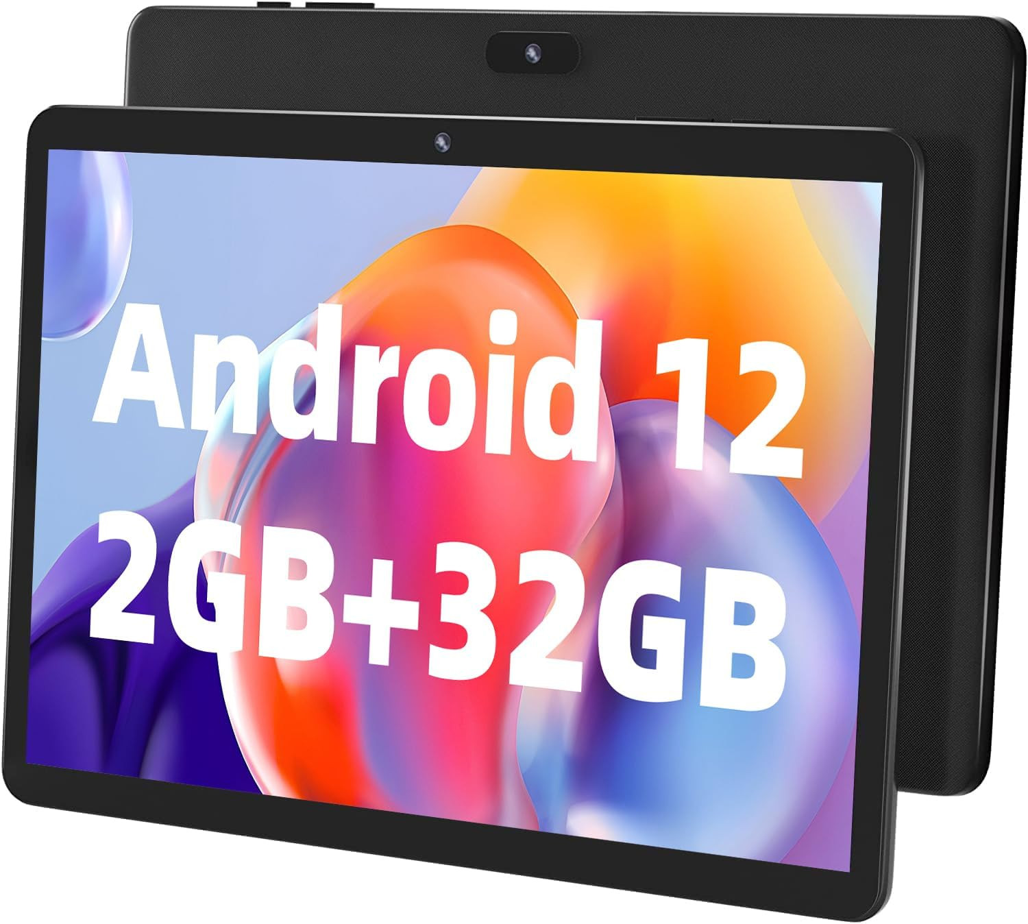 10.1″ WIFI Tablet Android 12 Tablets Pad 32G 64GB 128GB HD Quad-Core Dual Camera