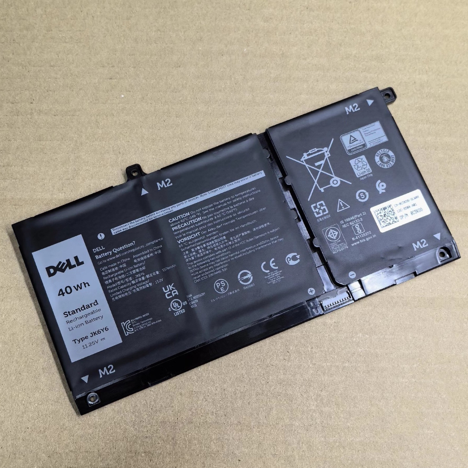 NEW Genuine JK6Y6 Battery For Dell Inspiron 5300 5301 5401 Latitude 3410 3510