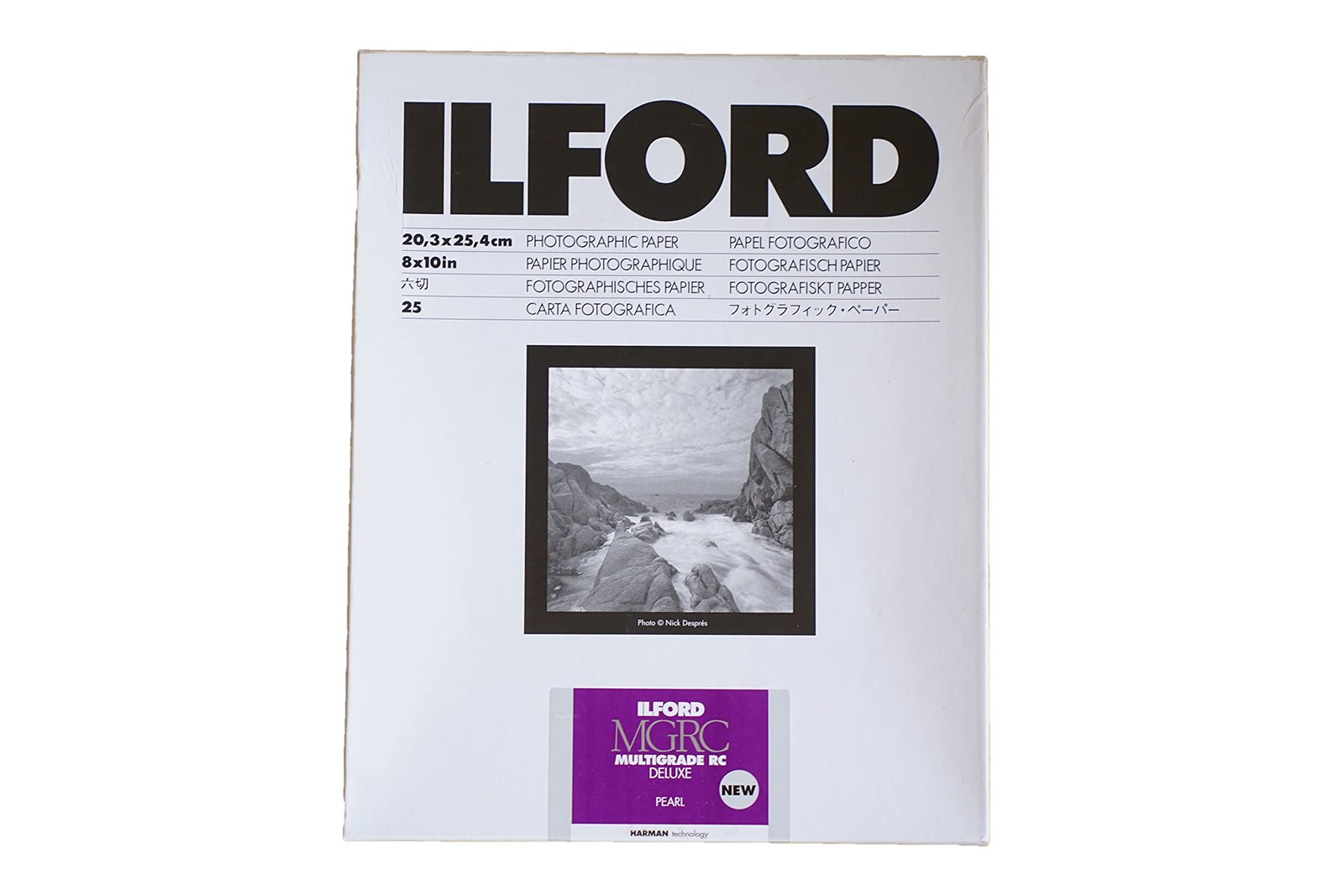 Ilford Multigrade V RC Deluxe Pearl Surface Black & White Photo Paper, 190gsm…