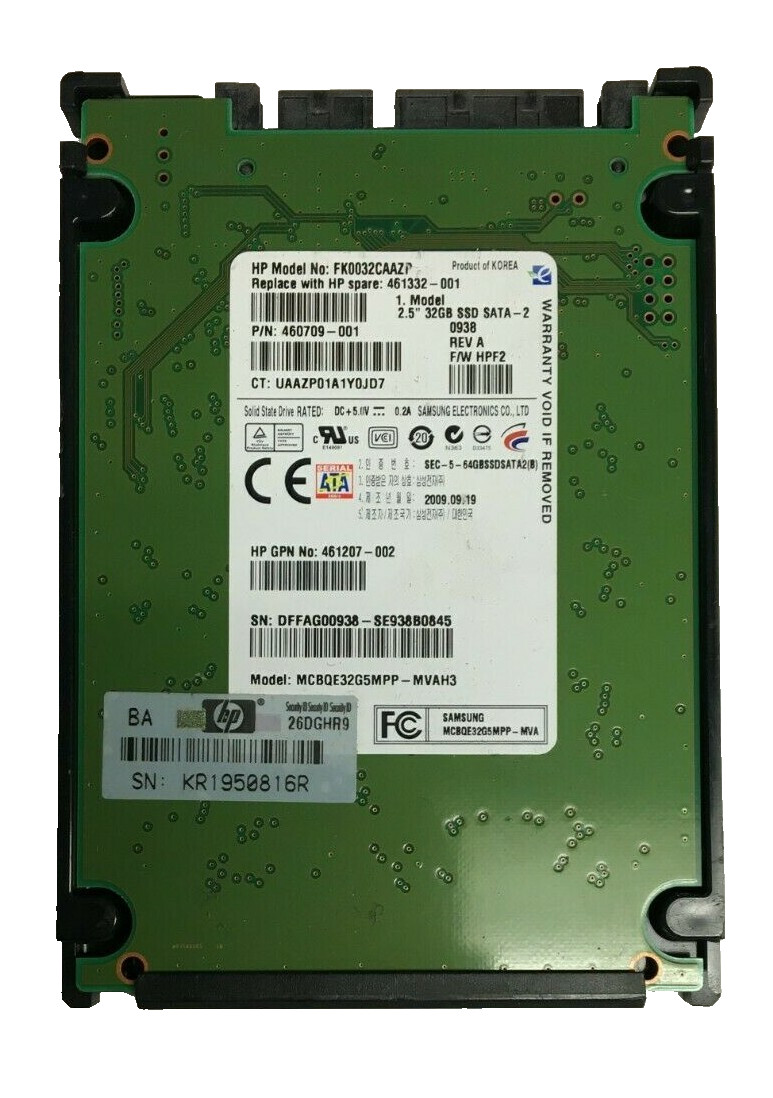 32GB or 40GB SATA 2.5″ Internal Desktop Laptop SSD Solid State Drive