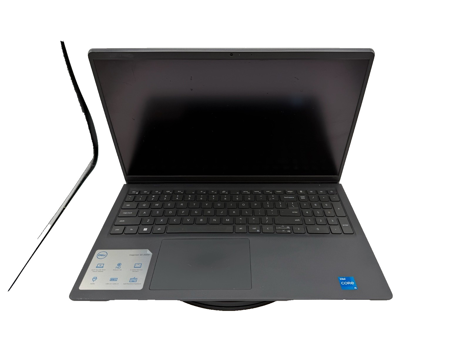 Dell Inspiron 3511-i5-1135G7@2.40GHz 8GB DDR4 Ram No Drive/OS Boots UP (967)