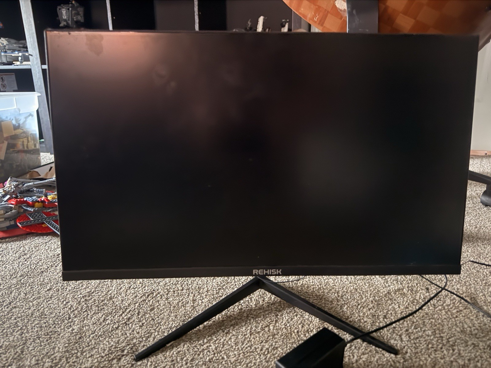 27” 180hz 1440p LED Rehisk Gaming Monitor With Speakers, Stand And Power Cord