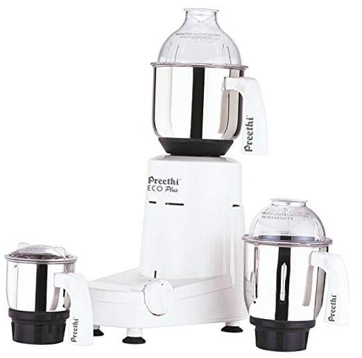 Eco Plus Mixer Grinder 110 Volts – Free Service Kit Included (3 Jar with