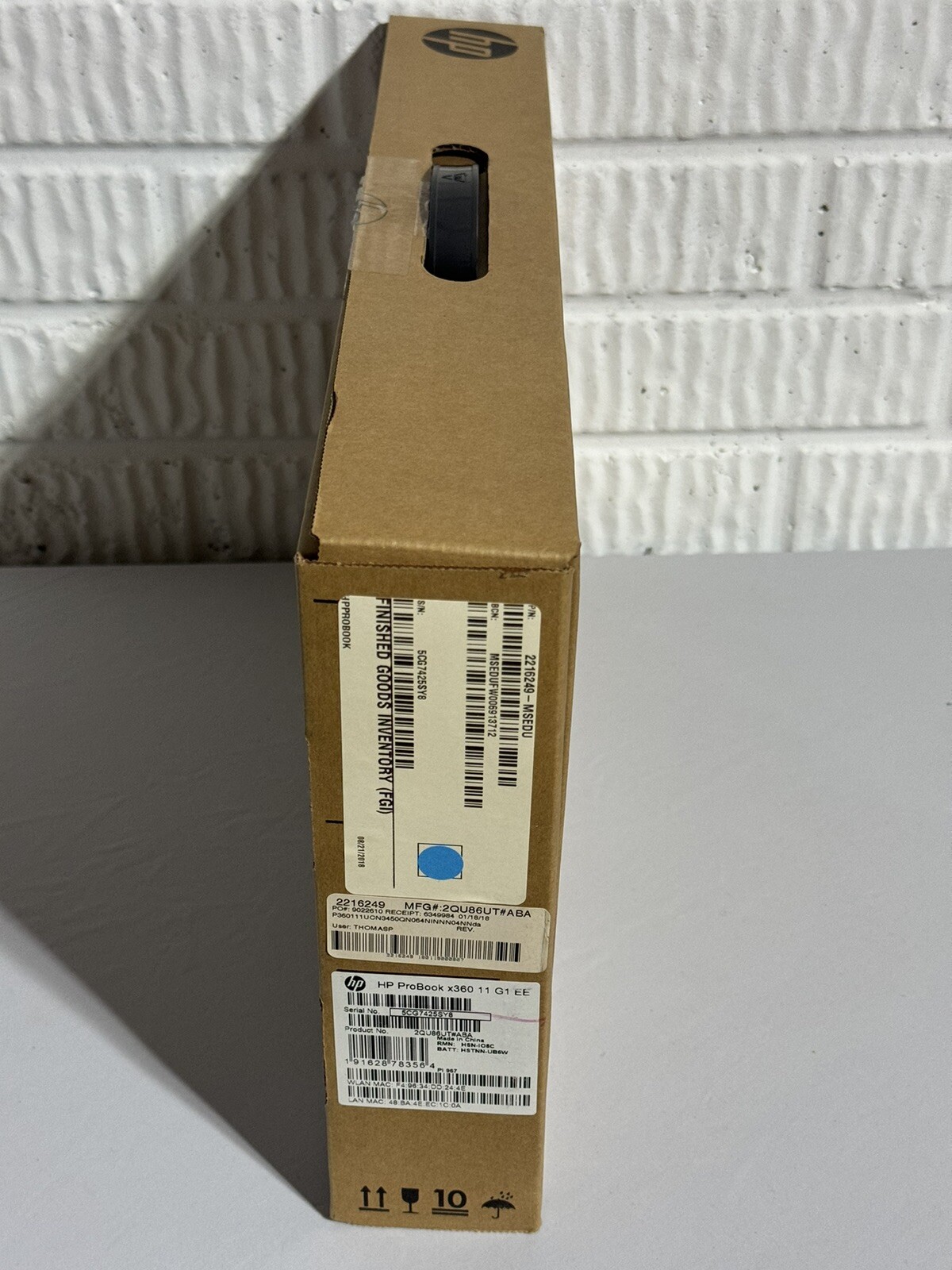 BAD BATTERY – HP ProBook x360 11-G1 EE 11.6-inch Convertible HD Touch screen