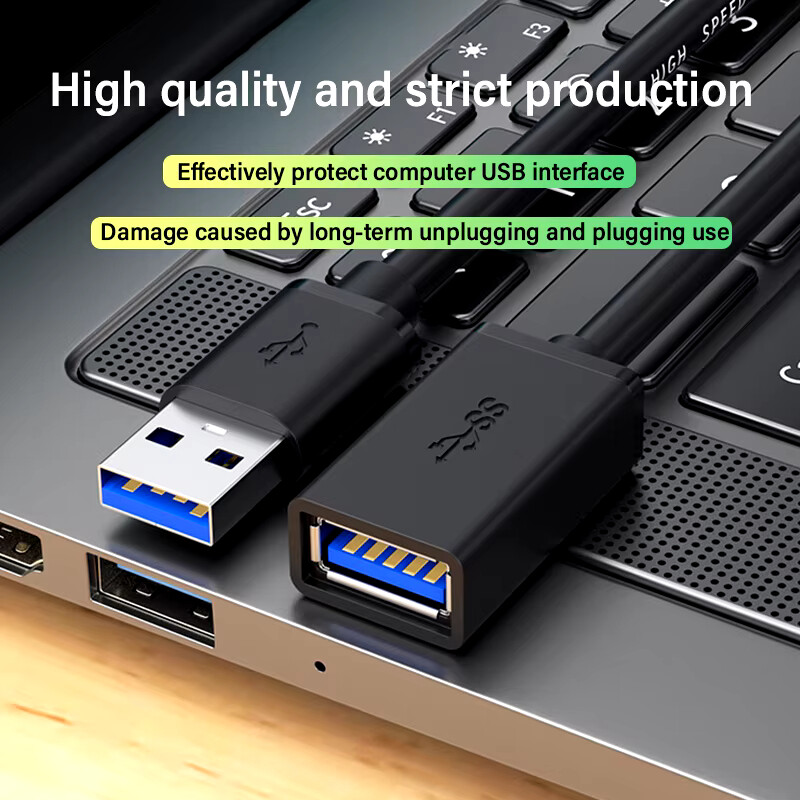 USB 3.0 Extension Cable High Speed Extender Cord Adapter Type A Male to Female