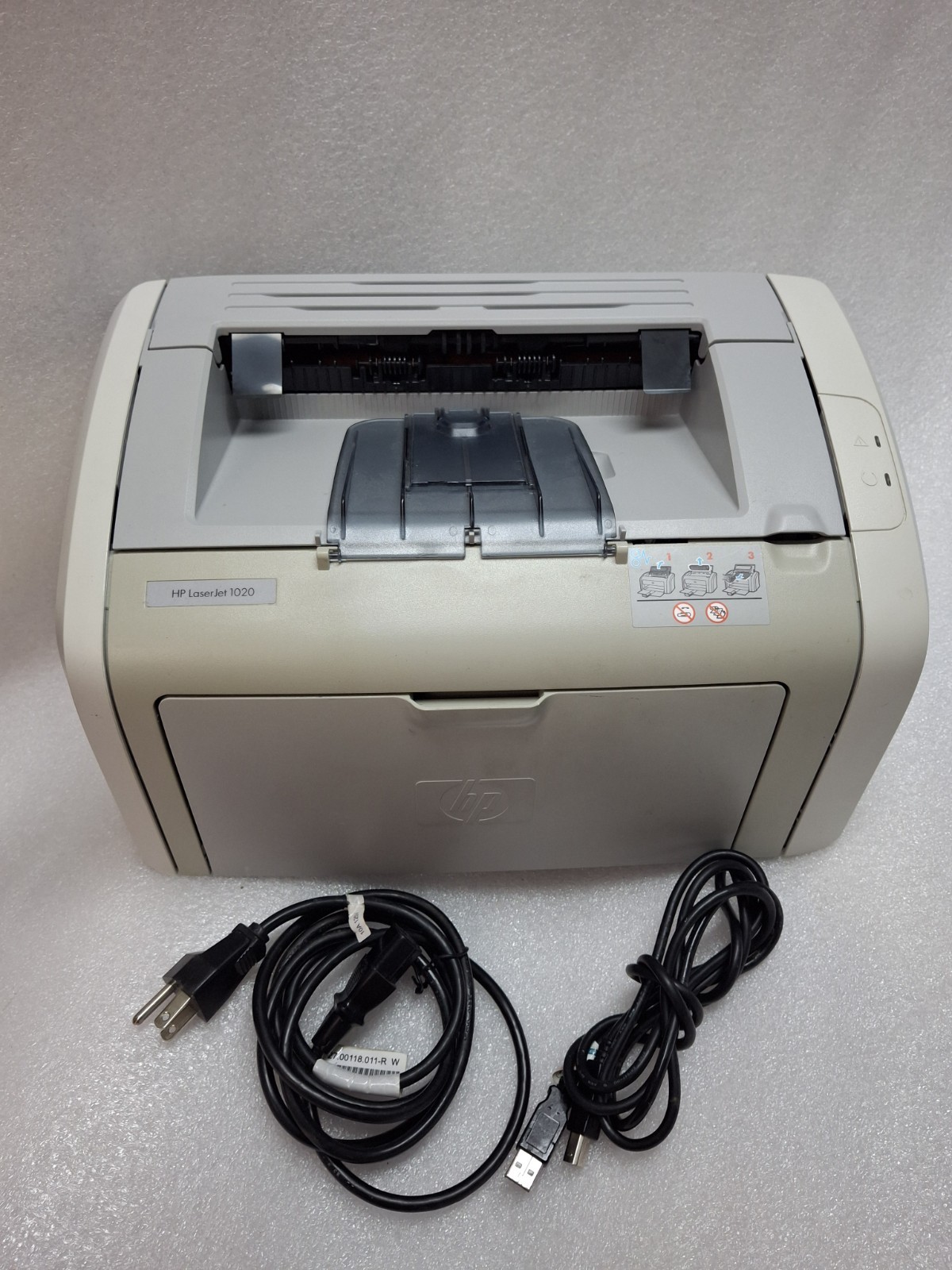HP LaserJet 1020 Black & White Printer with Genuine Toner Page Count 26K