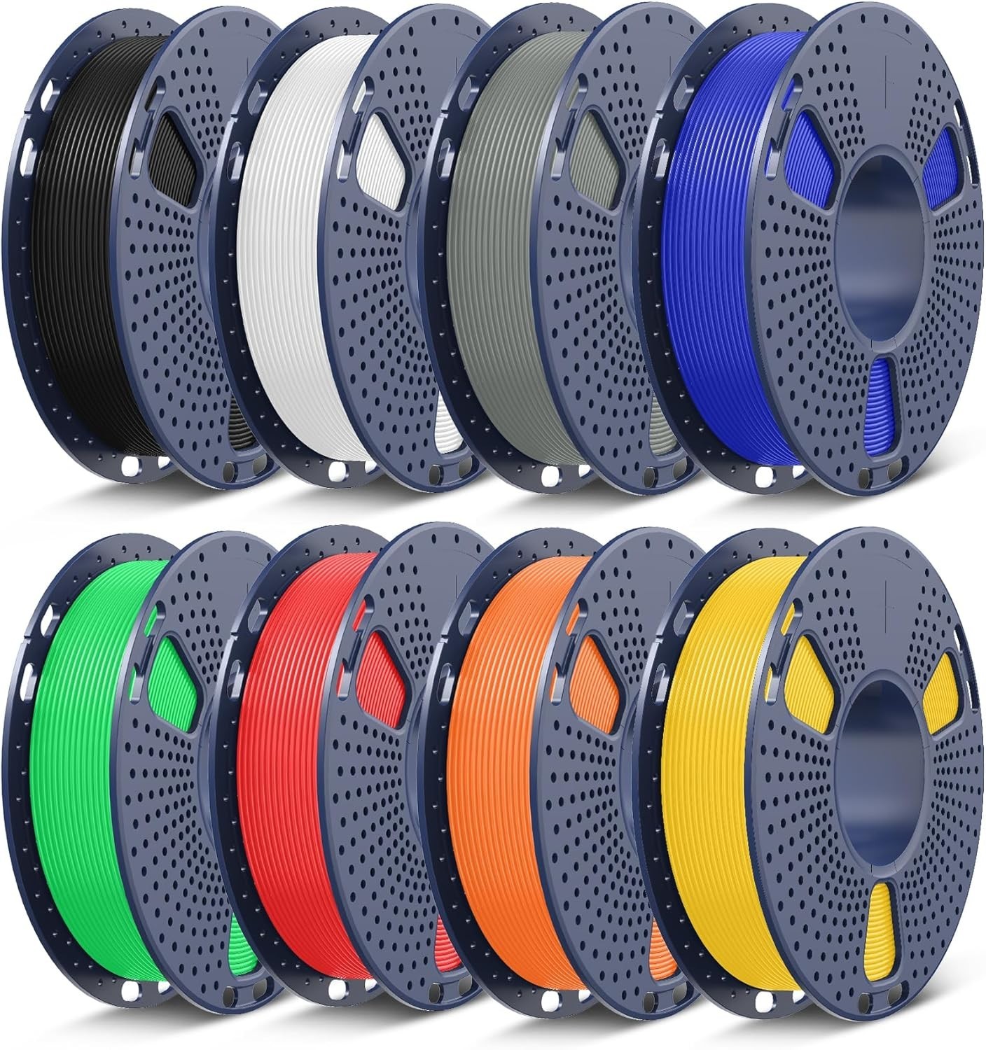 PLA+ Filament Bundle, Christmas Gift, 3D Printer Filament Bundle Multicolor, …