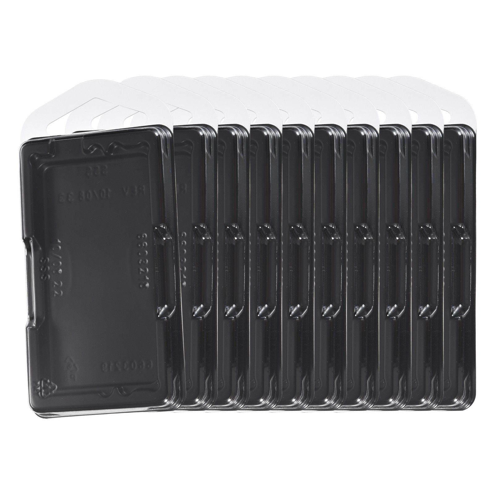 10Pcs Notebook DRR3 Memory RAM Module Case Plastic Clamshell Antistatic Tray