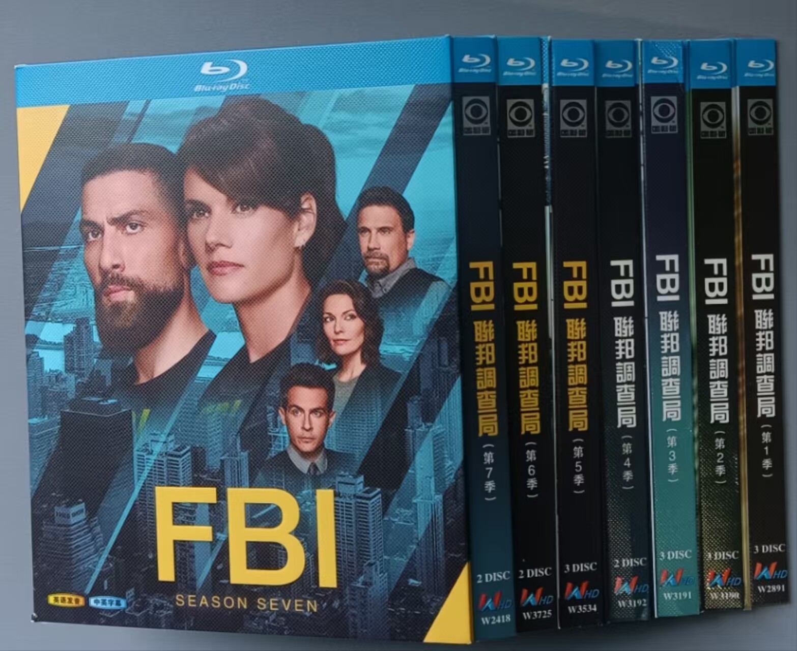FBI Season 1-7：18-Disc New Box Set