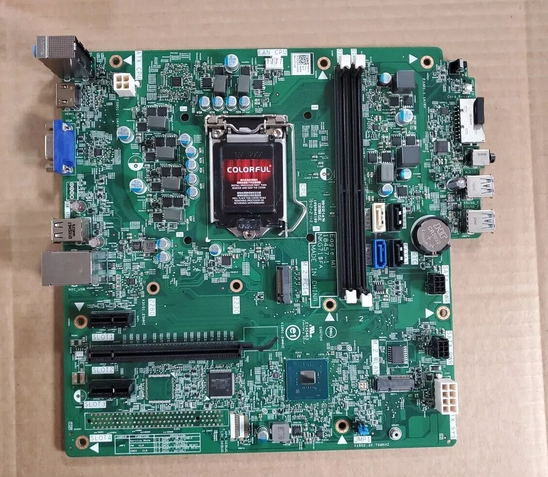 Dell Inspiron 3670 Desktop Motherboard | LGA1151 DDR4 | 0R6JMP | Tested USA!