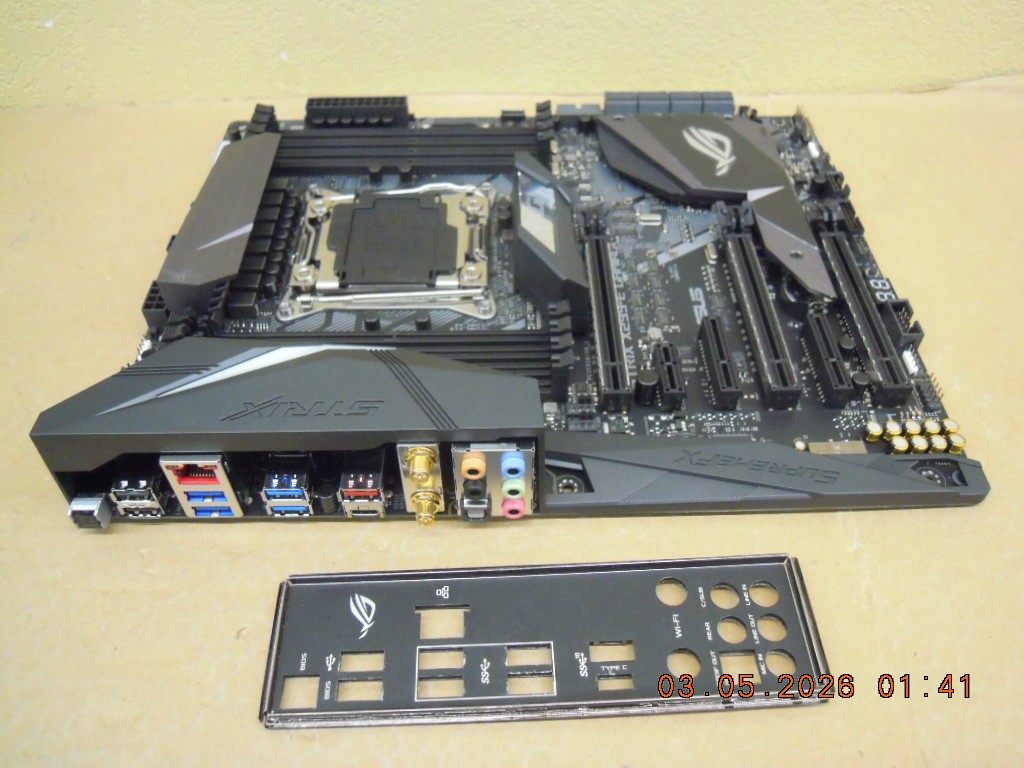 Asus ROG STRIX X299-E GAMING ATX Motherboard & I/O Shield | i7-7820X | i9-7960X