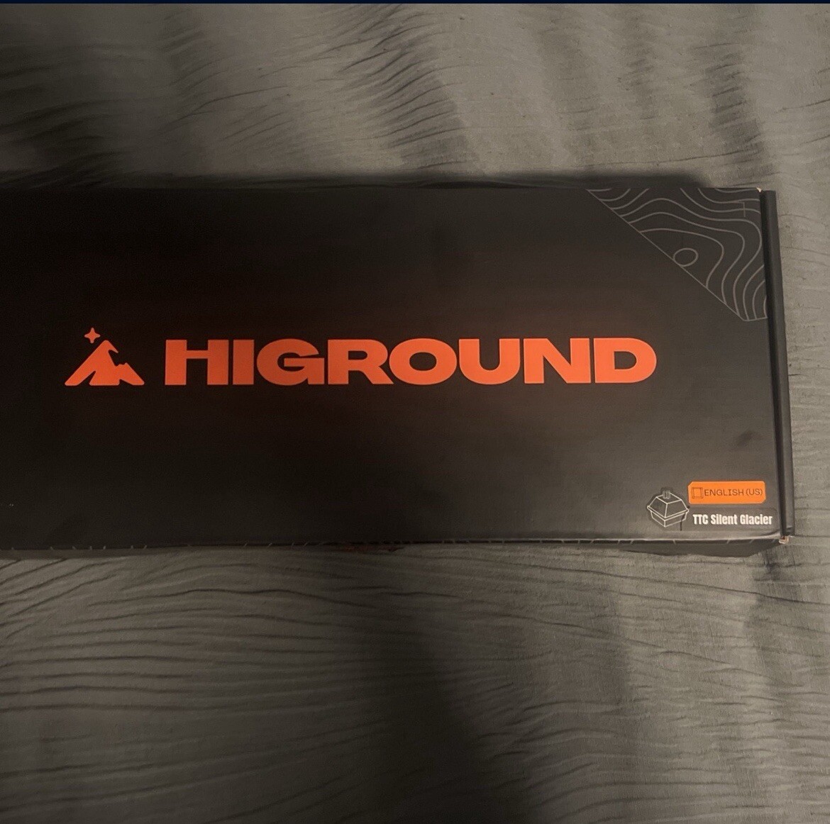 High ground Opal 65 Silent Glacier Switches