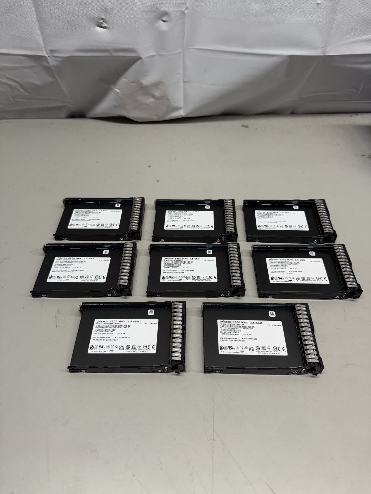 Qty Available – MICRON 5300 MAX 2.5 SSD 480GB SATA 6Gb/s MTFDDAK480TDT