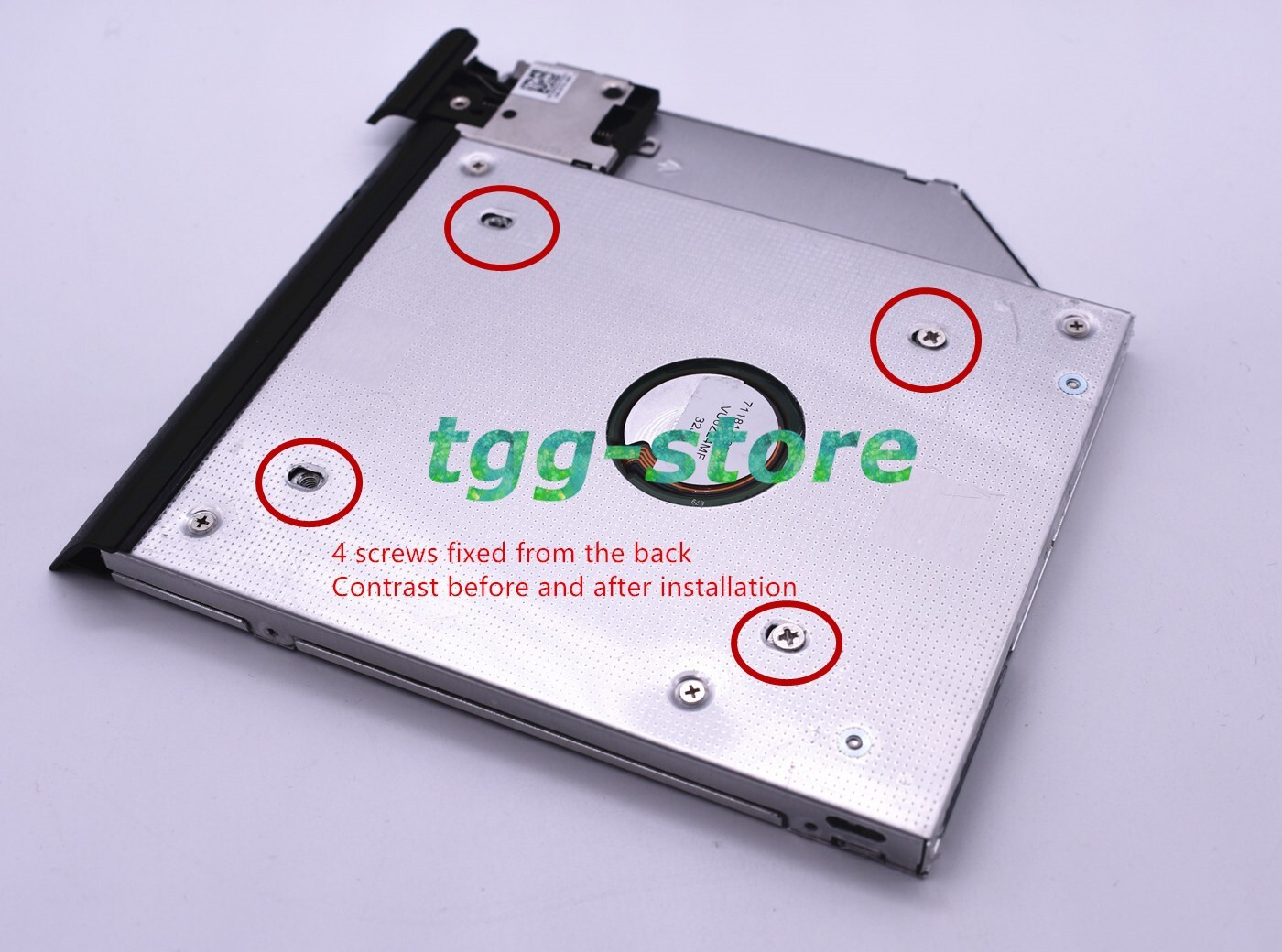 with ejector 2ND HDD SSD HARD DRIVE caddy for dell Latitude E6440 E6540 M2800