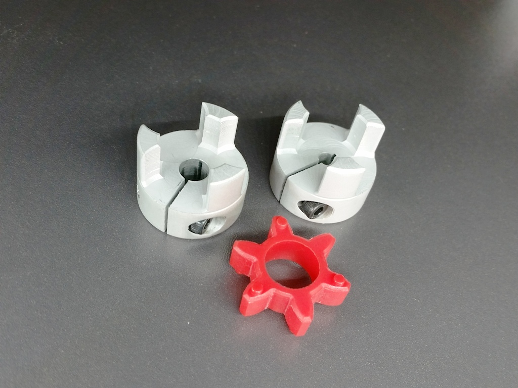 8 x 11mm Flexible Jaw Spider Shaft Coupling CNC Stepper Motor Rare Coupler