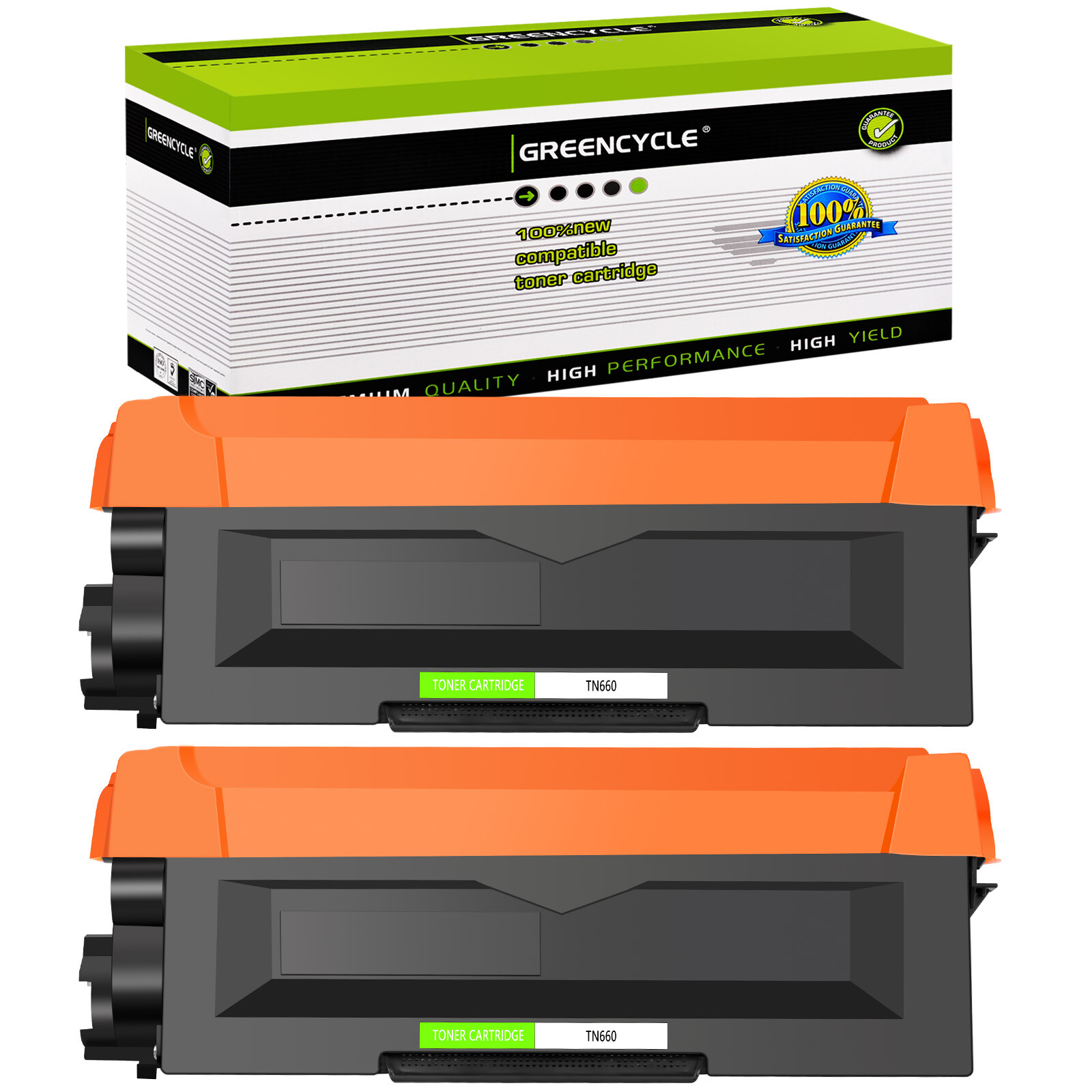 2PK TN-660 Toner Cartridge For Brother MFC-L2700DW HL-L2300D DCP-L2540DW TN-630