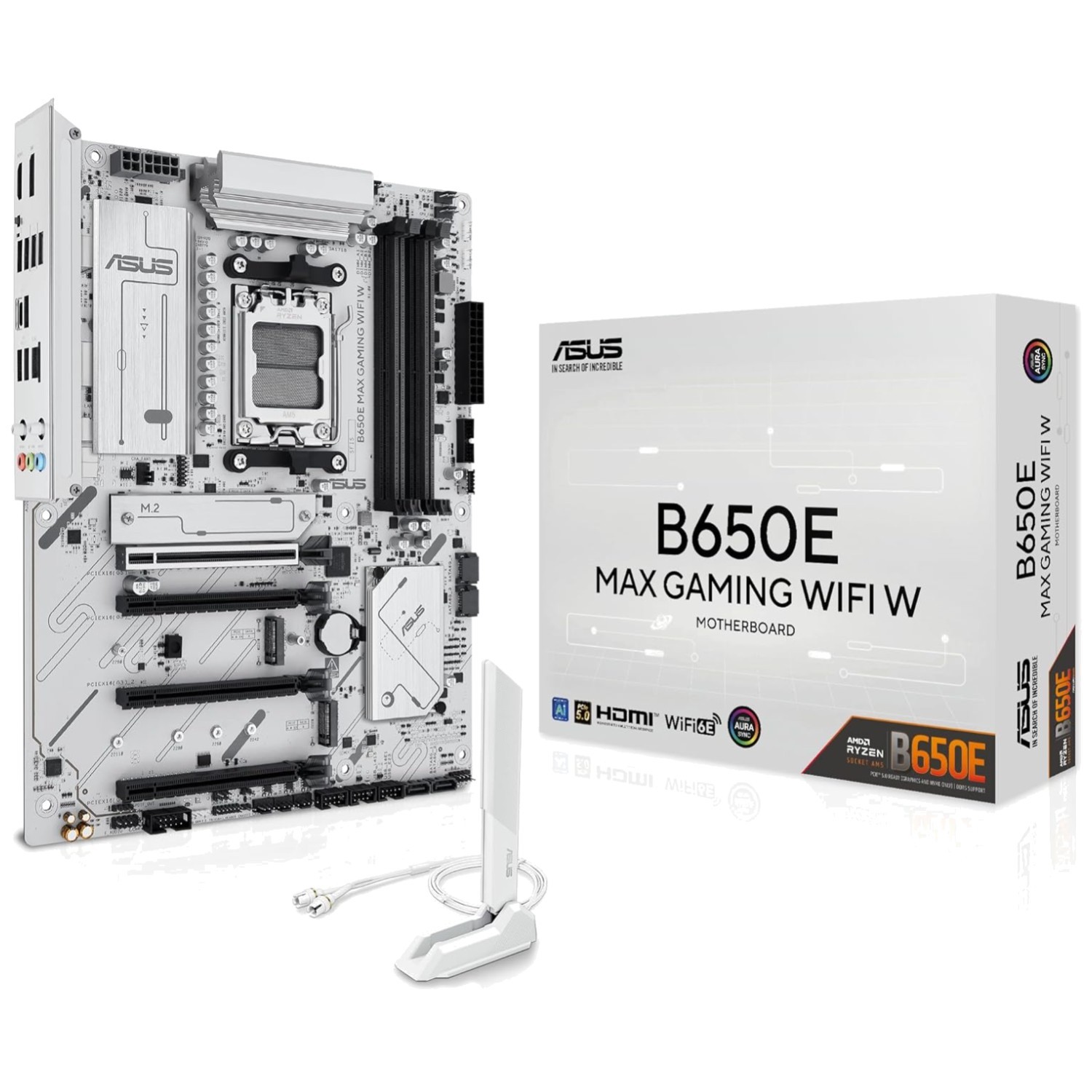 Aura Sync AMD B650E MAX Gaming Motherboard