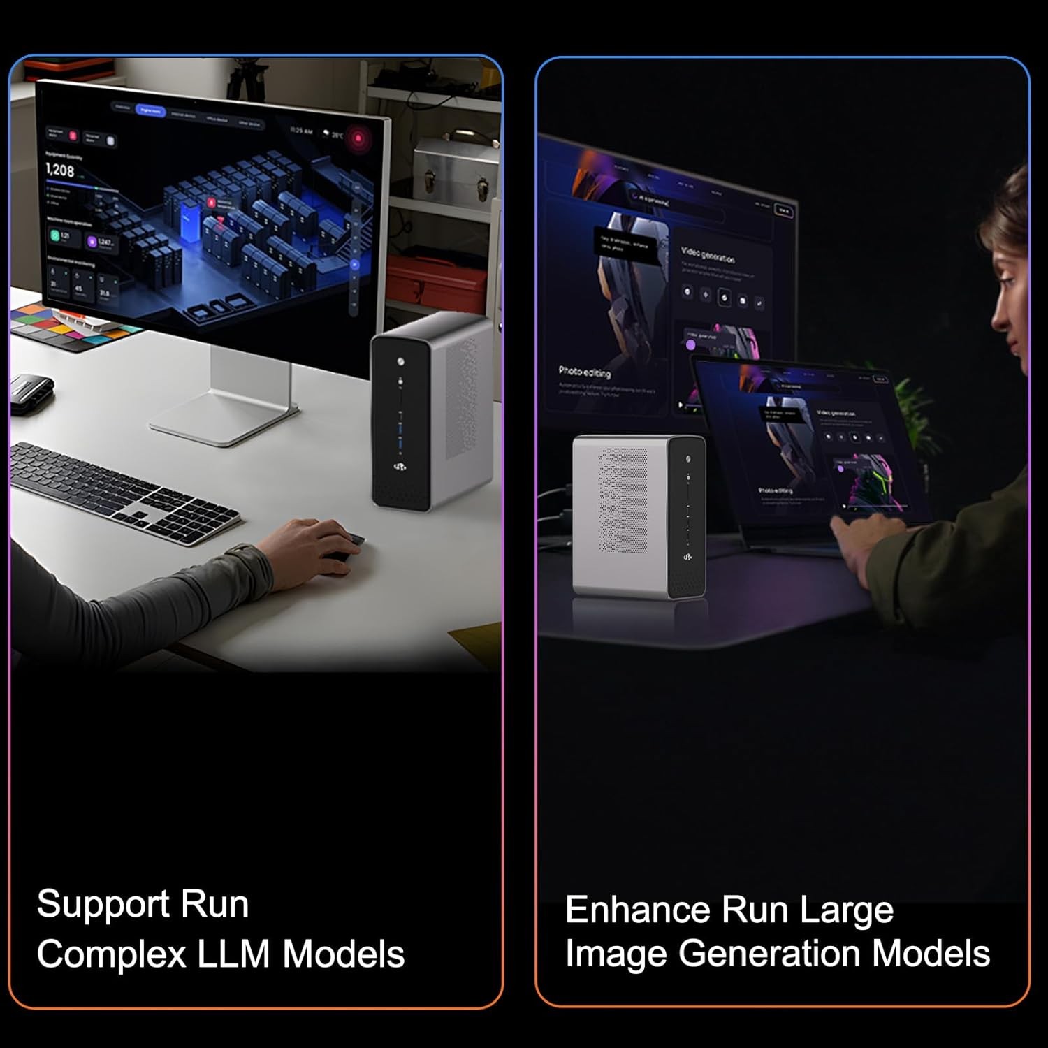 Nimo’s Office & Gaming AI PC – AMD Ryzen™ AI Max+ 395 128GB LPDDR5 RAM 1TB SSD