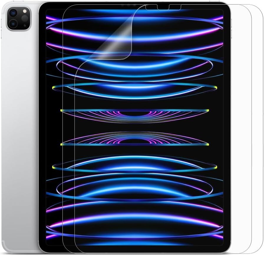 2-Pack Anti-Fingerprint Screen Protectors with Blue Light Filter for iPad Air 11