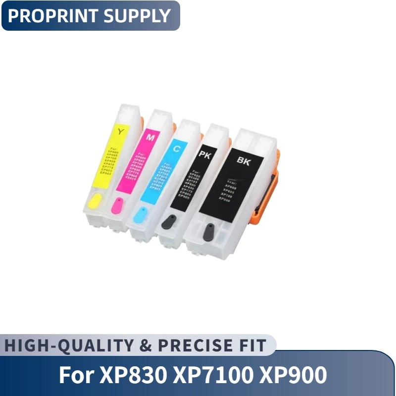 5PCS 33XL Refillable ARC Ink Cartridges Fits For XP830 XP7100 XP900