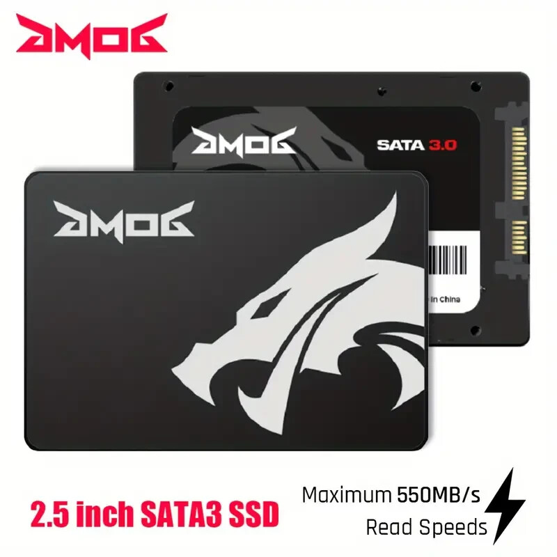 GMOG 2TB SSD 2.5” SATA III 560MB/s Internal Solid State Drive for PC Laptop
