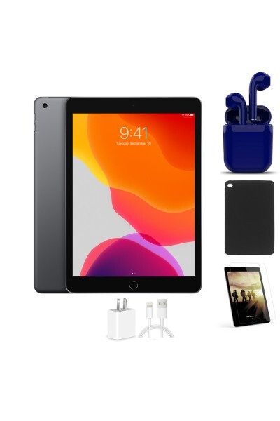 Apple iPad 10.2-Inch – 32GB – Space Gray – Wifi Only – Bundled – Good