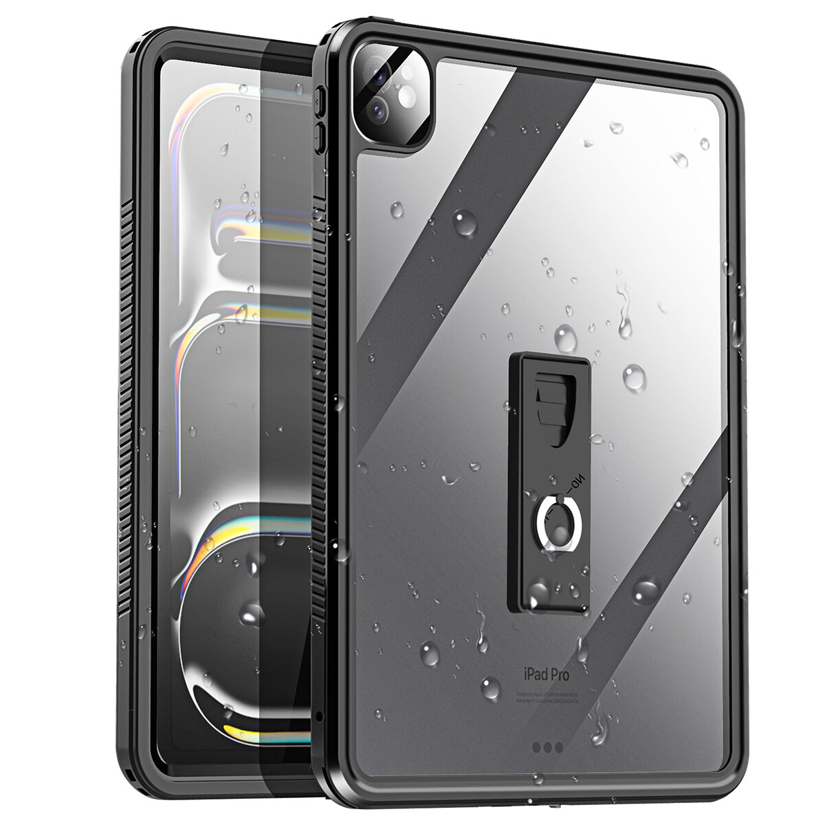 Waterproof Case For iPad Pro 13 inch (M5) 2025 Shockproof Heavy Duty Stand Cover