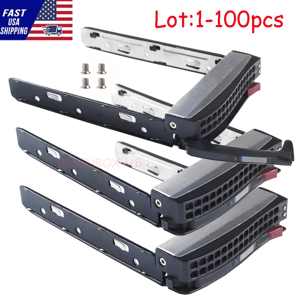 Lot Supermicro Gen 5.5 Server Drive Caddy Tray 3.5″ Hot-swap MCP-220-00024-0B