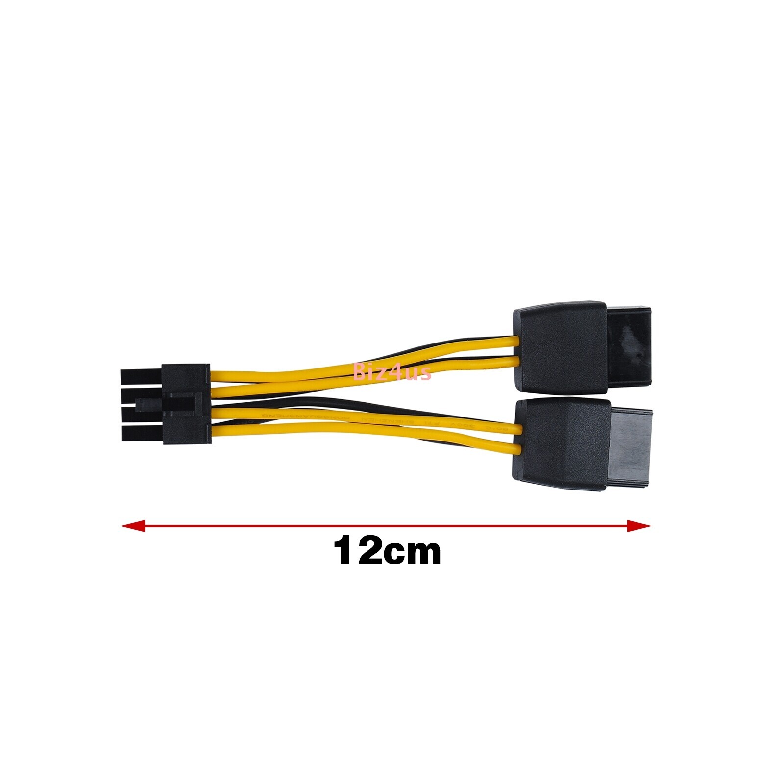 Dual GPU 8pin to 8pin Adapter Power Cable for NVIDIA Tesla K80 M60 M40 P100 New