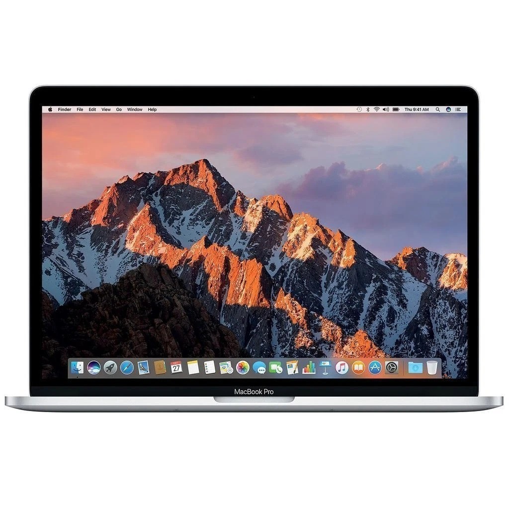 2017 Apple MacBook Pro 13″ 2.3GHz Core i5-7360U 8GB RAM 128GB SSD, Silver – Good