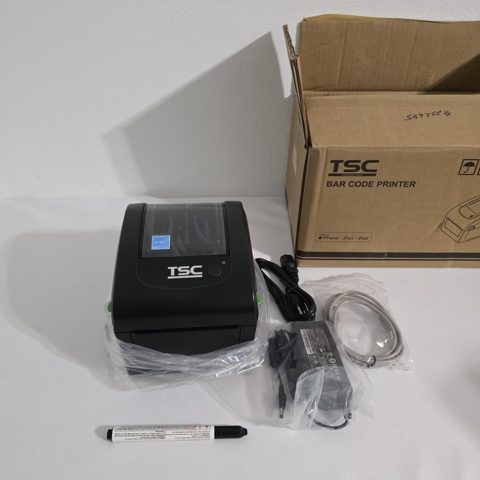 TSC DA210 USB 203Dpi Direct Thermal Barcode 104mm Label Printer – NEW In Box