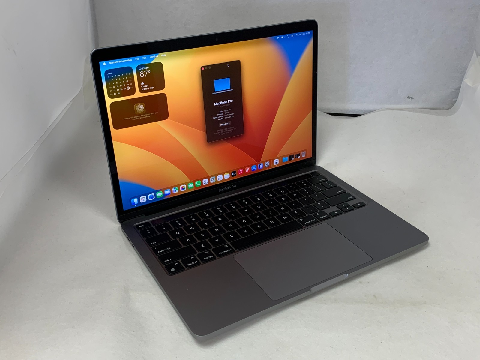 Apple MacBook Pro 2022 13″ TouchBar M2 8c/10c 16GB 256GB Tahoe 26.5