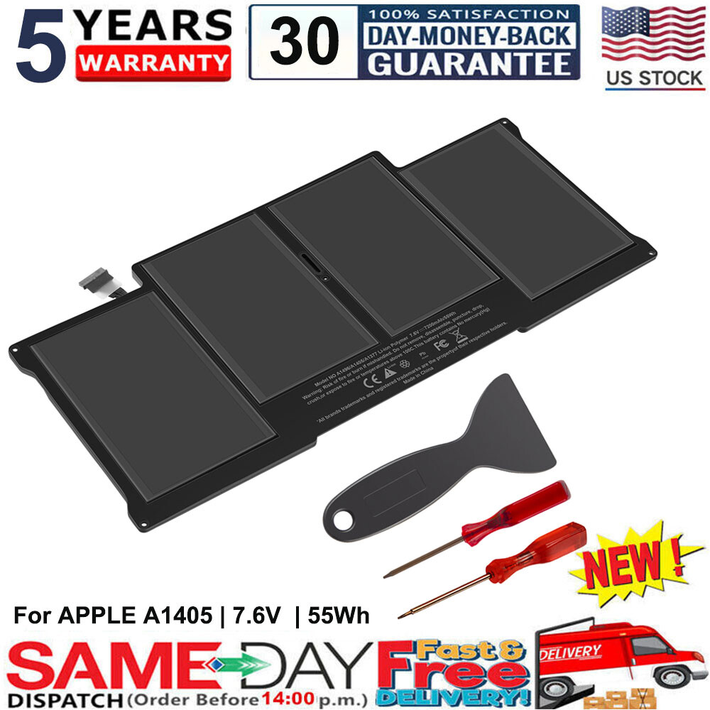 LOT 1-50 A1405 A1496 Battery for MacBook Air 13” A1466 Mid 2012 2013,Early 2015