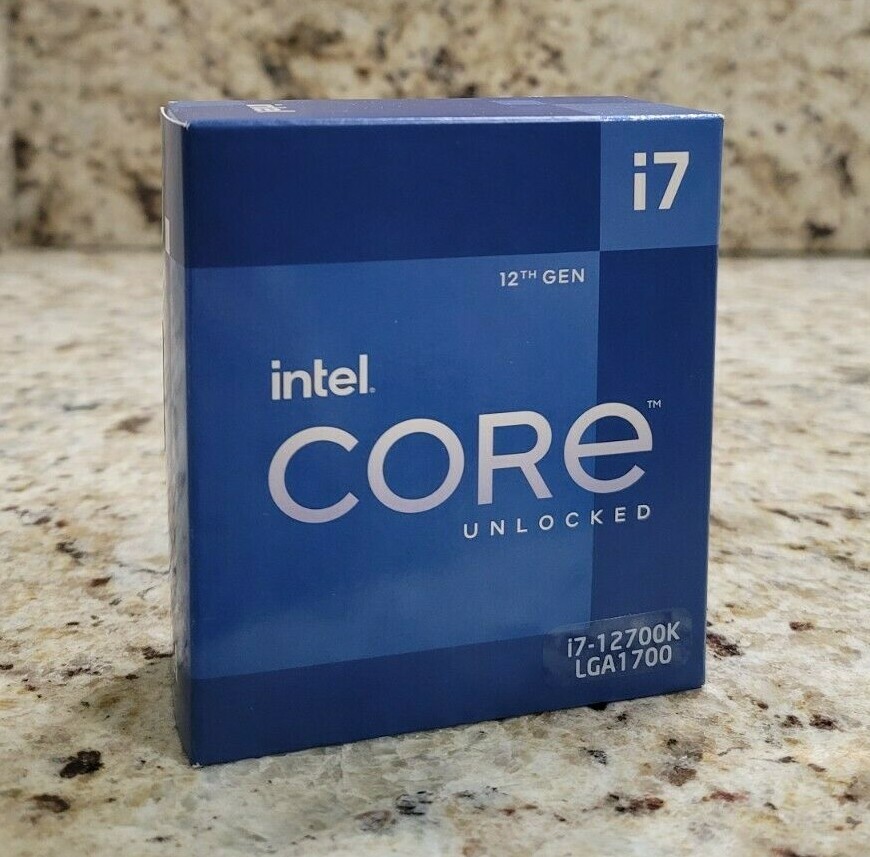 Intel Core i7-12700K UNLOCKED Alder Lake (up to 5.0GHz) 12-Core Sealed NEW