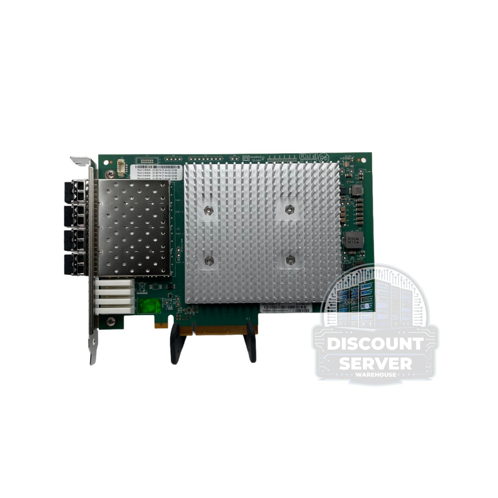 Dell QLogic QLE2694 4x 16GB Fibre Channel Host Bus Adapter PCIe Adapter HCWVX