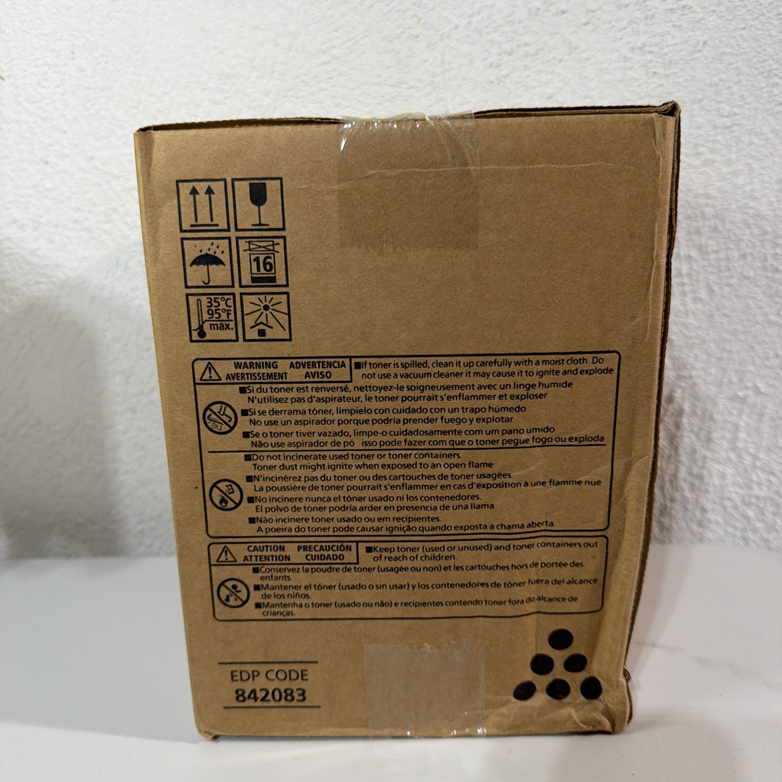 Genuine Ricoh 842083 (841780) Black Toner Cartridge for MP-C8002 (29K YLD)