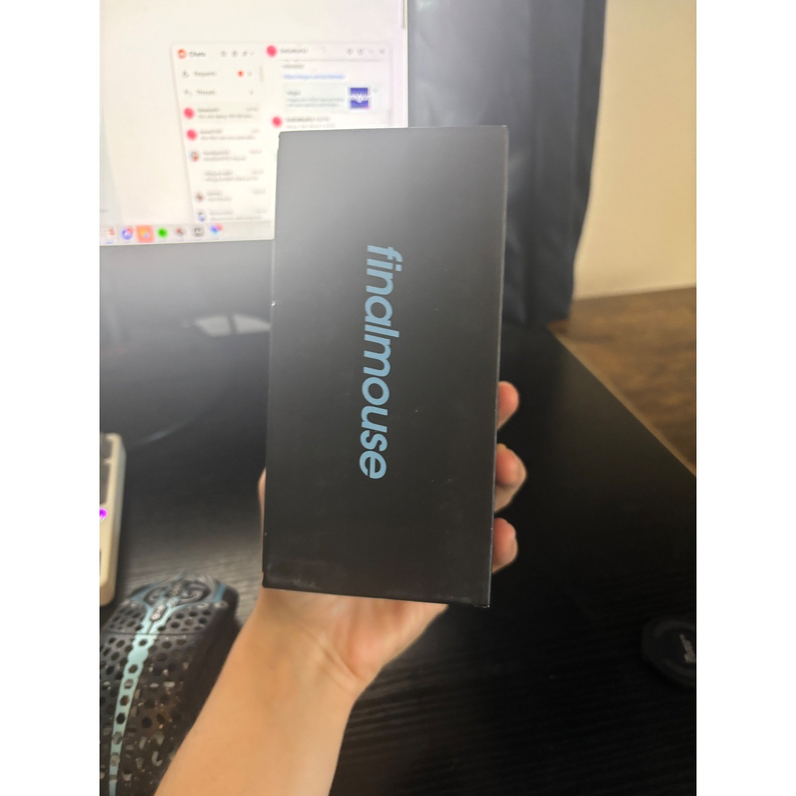 Finalmouse Starlight-12 Phantom Wireless GaminMouse Medium Black Blue no Cable