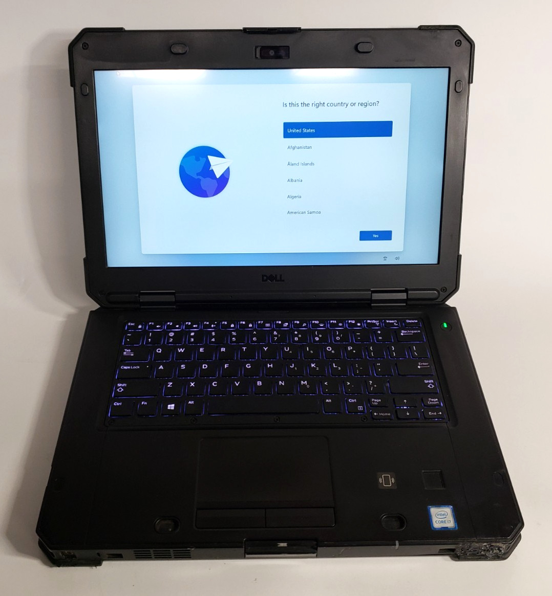 Dell Latitude 5420 Rugged 14″ Core i7-8650U 16GB RAM 512GB SSD Windows 11 Pro